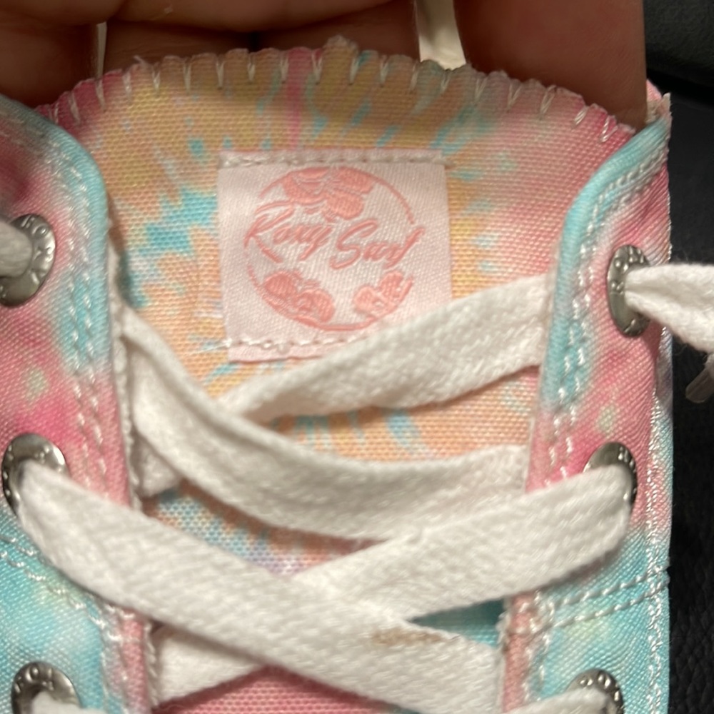 Roxy Bayshore III Tie Dye Women’s Sneaker size 10 - Picture 6 of 7